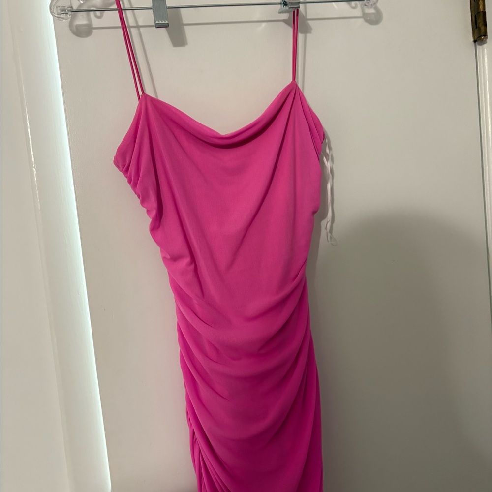 Princess Polly Hot Pink Mini Dress